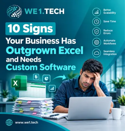 10 Signs Your Business Has Outgrown Excel and Needs Custom Software 