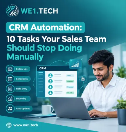 CRM Automation: 10 Tasks Your Sales Team Should Stop Doing Manually 